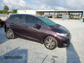 2017 Honda Fit EX with VIN 3HGGK5G7XHM707044, listed as a Copart auction lot 55786455 with 89,562 mi miles and Salvage title. Bid and sale history available at DreamBid. Image 4.