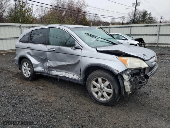 2007 Honda CR-V EX-L with VIN JHLRE48797C070710, listed as a Copart auction lot 49617375 with 114,507 mi miles and Salvage Title. Bid and sale history available at carsss.com. Image 4.