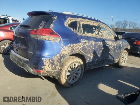 2017 Nissan Rogue SV with VIN KNMAT2MV1HP526492, listed as a Copart auction lot 47263465 with Not provided miles and Salvage title. Bid and sale history available at DreamBid. Image 3.