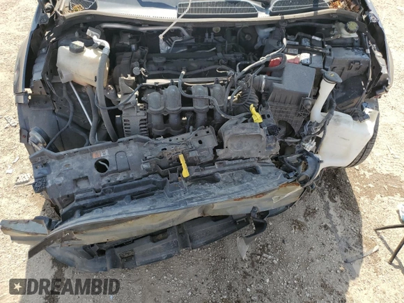2016 Ford Fiesta S with VIN 3FADP4TJ4GM156421, listed as a Copart auction lot 60718775 with 99,528 mi miles and Salvage title. Bid and sale history available at DreamBid. Image 11.