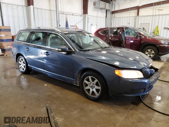2008 Volvo V70 with VIN YV1BW982281049363, listed as a Copart auction lot 48345355 with 173,865 mi miles and Non Repairable. Bid and sale history available at DreamBid. Image 4.