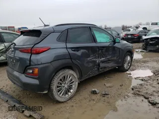 2020 Hyundai Kona SEL with VIN KM8K22AA1LU523042, listed as a Copart auction lot 71106232 with 42,282 mi miles. Bid and sale history available at carsss.com. Image 3.