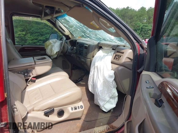 2003 Ford F-250 XL with VIN 1FTNW21P63EC14283, listed as a IAAI auction lot 42351569 with 22,625 mi miles and . Bid and sale history available at DreamBid. Image 5.