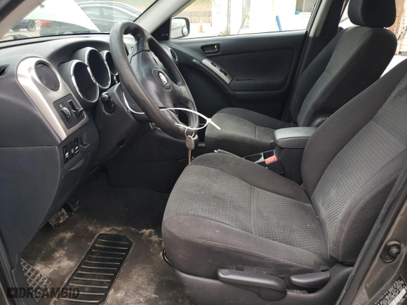 2007 Toyota Matrix STD with VIN 2T1KR32E37C672045, listed as a Copart auction lot 53815185 with 244,241 mi miles and Clean Title. Bid and sale history available at carsss.com. Image 7.