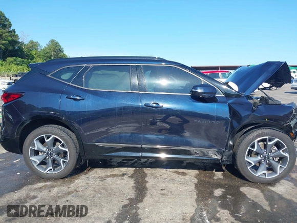 2020 Chevrolet Blazer RS z VIN 3GNKBERSXLS574260, wystawiony jako IAAI lot #42457427 z przebiegiem 91 217 mil mil oraz . Historia ofert i sprzedaży dostępna na DreamBid. Obrazek 14.