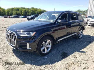 2020 Audi Q7 Premium with VIN WA1AJAF79LD011582, listed as a Copart auction lot 65798103 with 21,192 mi miles. Bid and sale history available at carsss.com. Image 1.