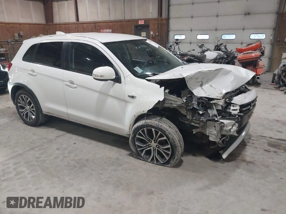 2018 Mitsubishi Outlander Sport ES 2.0 with VIN JA4AR3AU5JU016311, listed as a IAAI auction lot 41970994 with 93,951 mi miles. Bid and sale history available at carsss.com. Image 1.
