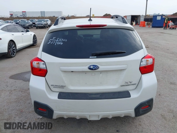 2015 Subaru XV Crosstrek Limited with VIN JF2GPAMC5F8310080, listed as a IAAI auction lot 41706928 with 115,629 mi miles. Bid and sale history available at carsss.com. Image 16.