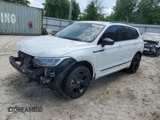 2023 Volkswagen Tiguan SE R-Line Black with VIN 3VVCB7AX8PM044526, listed as a Copart auction lot 54313535 with 16,112 mi miles and Salvage title. Bid and sale history available at DreamBid. Image 1.