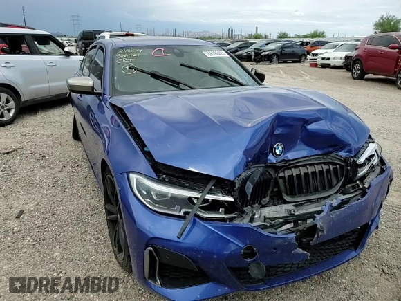 2020 BMW 3 Series M340i with VIN 3MW5U7J06L8B36769, listed as a Copart auction lot 68188424 with 0 mi miles and Salvage Title. Bid and sale history available at carsss.com. Image 11.