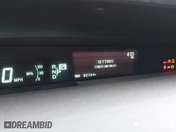 2010 Toyota Prius II with VIN JTDKN3DU0A1261312, listed as a IAAI auction lot 41812223 with 82,144 mi miles. Bid and sale history available at carsss.com. Image 15.