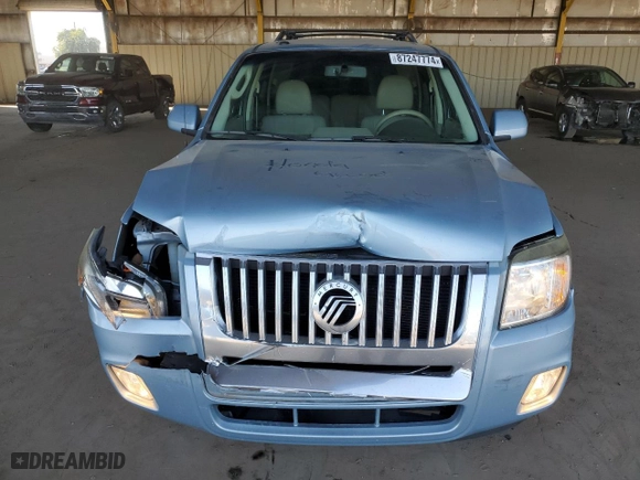2009 Mercury Mariner Premier with VIN 4M2CU87G39KJ09339, listed as a Copart auction lot 87247774 with 87,282 mi miles and Salvage Title. Bid and sale history available at carsss.com. Image 5.