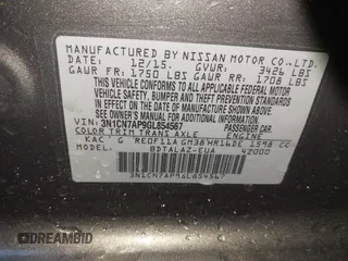 2016 Nissan Versa S z VIN 3N1CN7AP9GL854567, wystawiony jako IAAI lot #41830318 z przebiegiem 122 884 mil mil oraz . Historia ofert i sprzedaży dostępna na DreamBid. Obrazek 9.