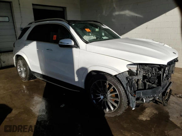 2021 Mercedes-Benz GLE 350 with VIN 4JGFB4KB5MA384170, listed as a Copart auction lot 43193145 with Not provided miles and Non repairable. Bid and sale history available at DreamBid. Image 4.