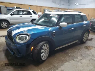 2021 MINI Countryman Oxford Edition with VIN WMZ23BR01M3M77023, listed as a Copart auction lot 78089504 with 28,278 mi miles and Non Repairable. Bid and sale history available at carsss.com. Image 1.