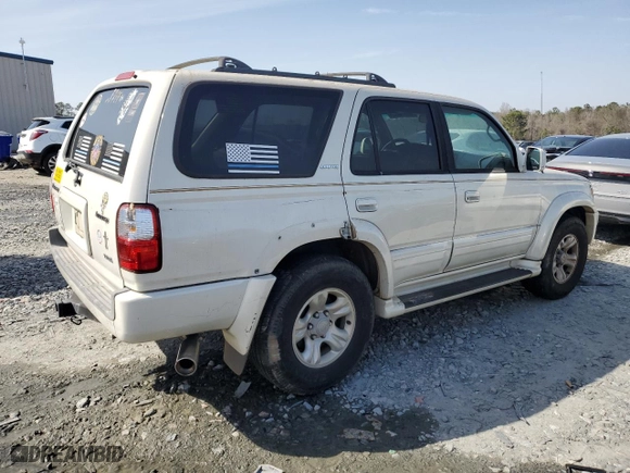 2002 Toyota 4Runner Limited with VIN JT3GN87R829000530, listed as a Copart auction lot 48324865 with 282,527 mi miles and Clean Title. Bid and sale history available at carsss.com. Image 3.
