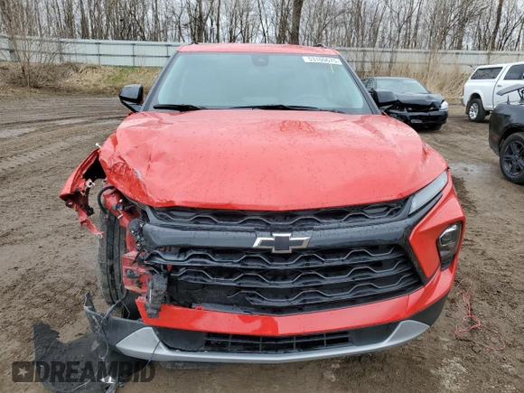 2023 Chevrolet Blazer LT z VIN 3GNKBCR40PS201725, wystawiony jako Copart lot #53100675 z przebiegiem 14 828 mil mil oraz Czysty tytuł • Clean title. Historia ofert i sprzedaży dostępna na DreamBid. Obrazek 5.