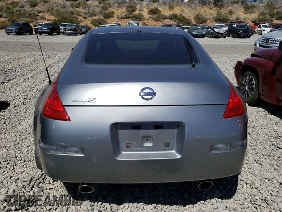 2004 Nissan 350Z Enthusiast with VIN JN1AZ34D84M100633, listed as a Copart auction lot 61036114 with 36,810 mi miles and Salvage Title. Bid and sale history available at DreamBid. Image 6.