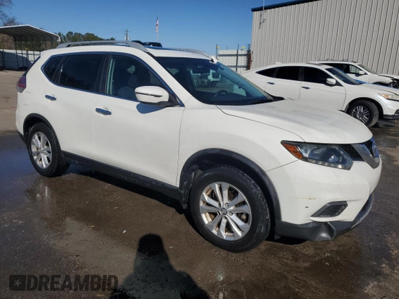 2016 Nissan Rogue SL with VIN 5N1AT2MT8GC842262, listed as a Copart auction lot 88443585 with 178,067 mi miles and Salvage Title. Bid and sale history available at DreamBid. Image 4.