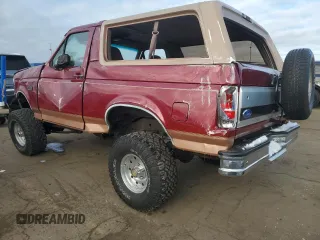 1994 Ford Bronco Custom with VIN 1FMEU15H3RLB53350, listed as a Copart auction lot 82411494 with 101,328 mi miles and Clean Title. Bid and sale history available at DreamBid. Image 2.