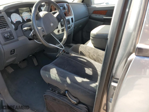 2007 Dodge Ram 2500 Laramie with VIN 1D7KS28AX7J585398, listed as a Copart auction lot 67407944 with 0 mi miles and Salvage Title. Bid and sale history available at carsss.com. Image 7.