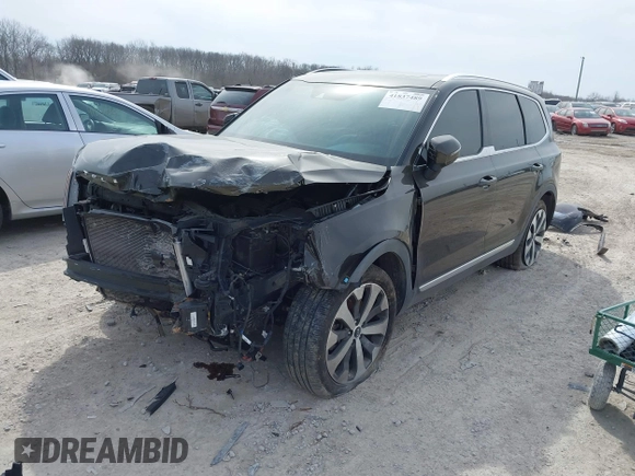 2021 Kia Telluride EX with VIN 5XYP34HC0MG162318, listed as a IAAI auction lot 41837489 with 110,922 mi miles and . Bid and sale history available at DreamBid. Image 18.
