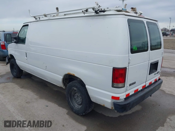 2009 Ford Econoline Cargo Commercial with VIN 1FTNE14W49DA93428, listed as a IAAI auction lot 41641859 with 220,630 mi miles and . Bid and sale history available at DreamBid. Image 3.