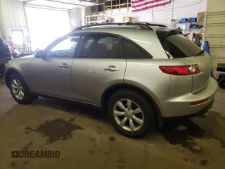 2005 Infiniti FX35 with VIN JNRAS08W45X219338, listed as a Copart auction lot 43074223 with 174,750 mi miles and Non Repairable. Bid and sale history available at carsss.com. Image 2.