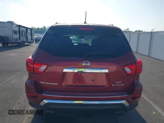 2017 Nissan Pathfinder Platinum with VIN 5N1DR2MM8HC604899, listed as a IAAI auction lot 42201810 with 48,215 mi miles and . Bid and sale history available at DreamBid. Image 16.