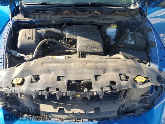 2021 Ram 1500 Tradesman with VIN 1C6RR7FG6MS527407, listed as a Copart auction lot 54611505 with 75,459 mi miles and Salvage title. Bid and sale history available at DreamBid. Image 11.