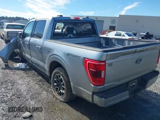 2021 Ford F-150 XL with VIN 1FTEW1CP3MFA22273, listed as a IAAI auction lot 41406480 with 65,914 mi miles and . Bid and sale history available at DreamBid. Image 3.
