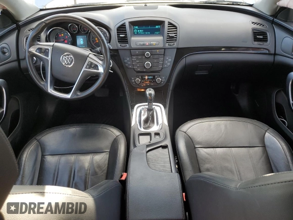 2011 Buick Regal CXL Turbo TO3 with VIN W04GX5GV0B1059288, listed as a Copart auction lot 56683995 with 131,643 mi miles and Salvage title. Bid and sale history available at DreamBid. Image 8.