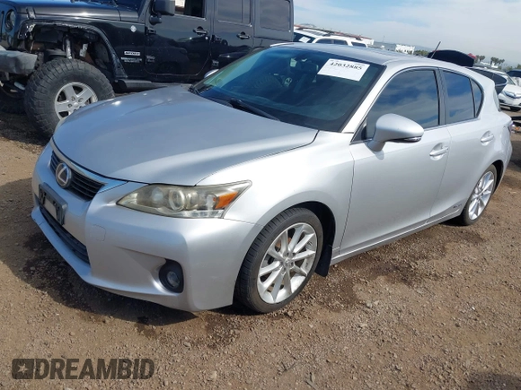 2012 Lexus CT CT 200h with VIN JTHKD5BH0C2054726, listed as a IAAI auction lot 42032885 with 112,429 mi miles and . Bid and sale history available at carsss.com. Image 17.