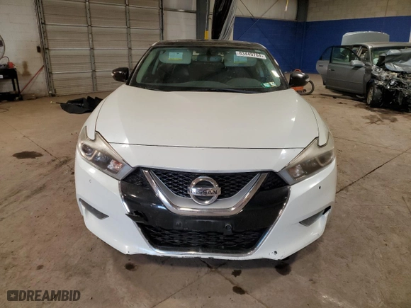 2017 Nissan Maxima SV with VIN 1N4AA6AP8HC440130, listed as a Copart auction lot 83449764 with 80,323 mi miles and Salvage Title. Bid and sale history available at carsss.com. Image 5.