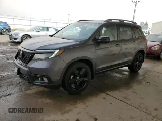 2019 Honda Passport Elite z VIN 5FNYF8H08KB018562, wystawiony jako Copart lot #49867305 z przebiegiem 97 169 mil mil oraz Szkody całkowita. Historia ofert i sprzedaży dostępna na DreamBid. Obrazek 1.