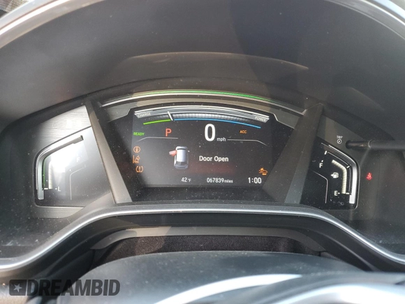 2020 Honda CR-V EX with VIN 7FART6H54LE007786, listed as a Copart auction lot 44129085 with 67,839 mi miles and Salvage Title. Bid and sale history available at DreamBid. Image 9.