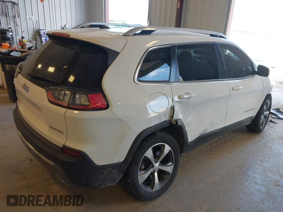 2019 Jeep Cherokee Limited z VIN 1C4PJMDN8KD179523, wystawiony jako IAAI lot #42094656 z przebiegiem 137 709 mil mil oraz . Historia ofert i sprzedaży dostępna na DreamBid. Obrazek 4.