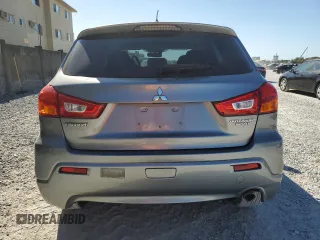 2012 Mitsubishi Outlander Sport SE with VIN JA4AP4AU5CZ010946, listed as a Copart auction lot 48613745 with 92,556 mi miles and Salvage Title. Bid and sale history available at carsss.com. Image 6.