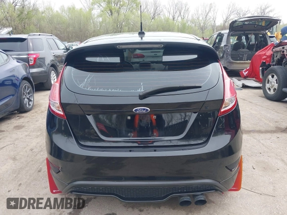 2016 Ford Fiesta ST with VIN 3FADP4GX0GM126881, listed as a IAAI auction lot 41968895 with 93,847 mi miles. Bid and sale history available at carsss.com. Image 16.