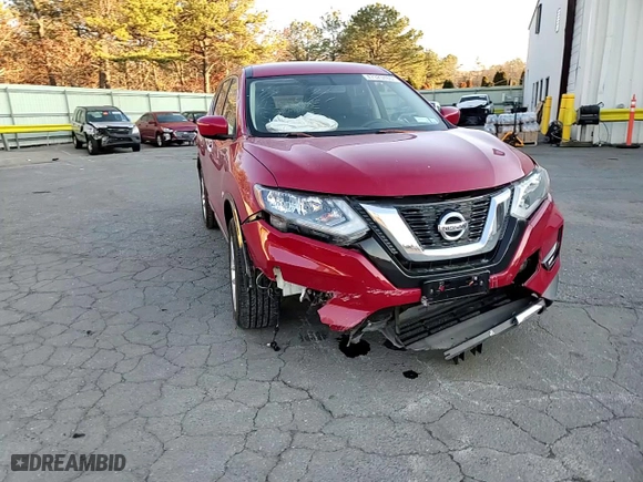 2017 Nissan Rogue S with VIN JN8AT2MV7HW257036, listed as a Copart auction lot 47323465 with 38,520 mi miles and Salvage Title. Bid and sale history available at carsss.com. Image 11.