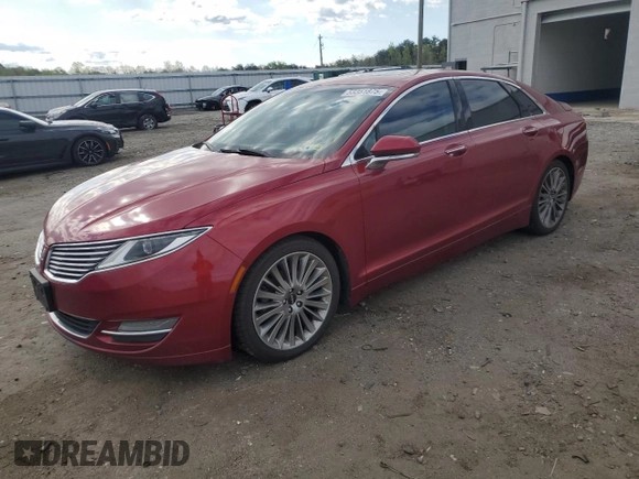 2014 Lincoln MKZ Hybrid with VIN 3LN6L2LU3ER808471, listed as a Copart auction lot 53351875 with 252,880 mi miles and Salvage Title. Bid and sale history available at DreamBid. Image 1.