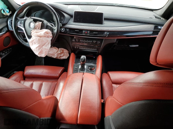 2017 BMW X6 xDrive35i with VIN 5UXKU2C36H0U29829, listed as a Copart auction lot 43421294 with 87,276 mi miles and . Bid and sale history available at DreamBid. Image 8.