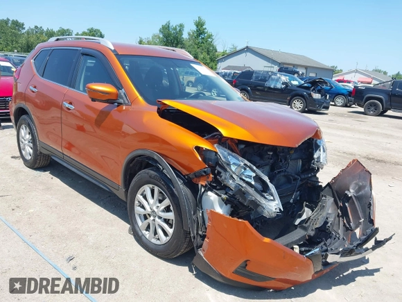 2017 Nissan Rogue S z VIN JN8AT2MVXHW021187, wystawiony jako IAAI lot #42645423 z przebiegiem 78 128 mil mil oraz . Historia ofert i sprzedaży dostępna na DreamBid. Obrazek 1.