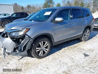 2016 Honda Pilot EX with VIN 5FNYF6H38GB098287, listed as a IAAI auction lot 41428631 with 148,562 mi miles. Bid and sale history available at carsss.com. Image 2.