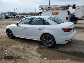2017 Audi A4 Premium Plus with VIN WAUENAF43HN018916, listed as a Copart auction lot 52476025 with 98,159 mi miles and Salvage Title. Bid and sale history available at carsss.com. Image 2.