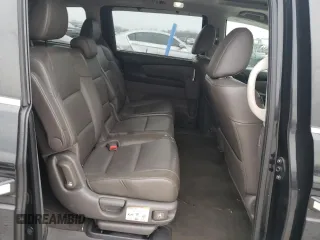 2014 Honda Odyssey EX-L with VIN 5FNRL5H65EB061079, listed as a Copart auction lot 48259855 with 126,498 mi miles and Salvage Title. Bid and sale history available at DreamBid. Image 11.