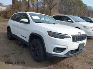 2021 Jeep Cherokee Latitude Plus with VIN 1C4PJMLBXMD185415, listed as a IAAI auction lot 41773843 with 62,770 mi miles and . Bid and sale history available at DreamBid. Image 1.