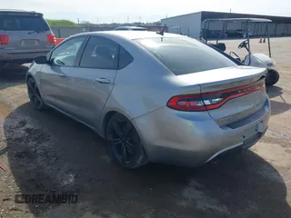 2015 Dodge Dart SXT with VIN 1C3CDFBB5FD407191, listed as a IAAI auction lot 41819011 with 168,567 mi miles and . Bid and sale history available at DreamBid. Image 3.
