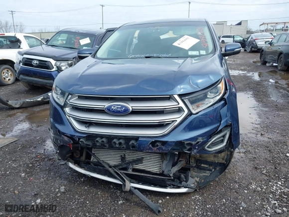 2017 Ford Edge SEL with VIN 2FMPK4J9XHBB45727, listed as a IAAI auction lot 41942601 with 82,010 mi miles. Bid and sale history available at carsss.com. Image 12.