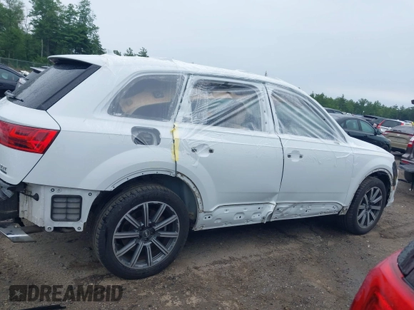 2017 Audi Q7 Premium Plus with VIN WA1LAAF79HD015549, listed as a IAAI auction lot 42537231 with 131,060 mi miles and . Bid and sale history available at DreamBid. Image 14.